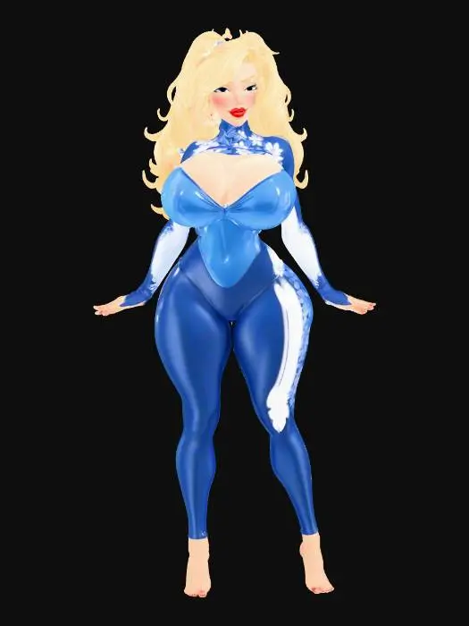 3D model for Olympic Swimmer 