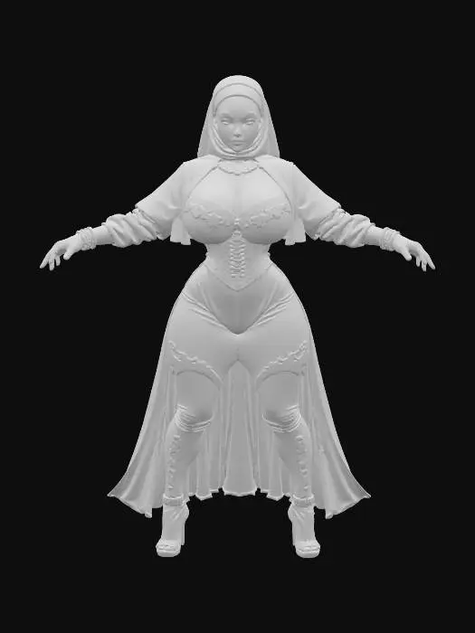 3D model for Hijab of Elegance