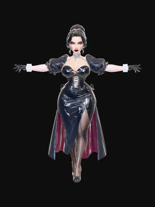 3D model for Isabella from The Promised Neverland, #villain#