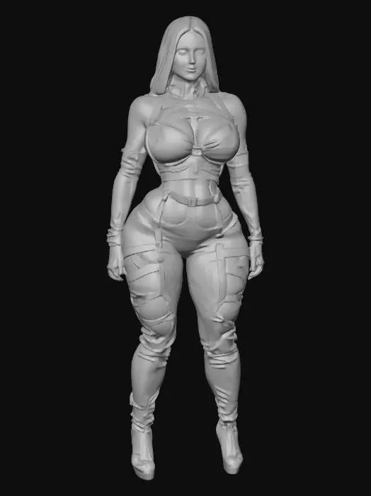 3D model for Latex Bodysuit Model