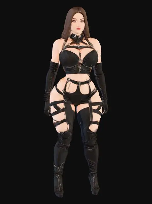 3D model for Latex Bodysuit Model