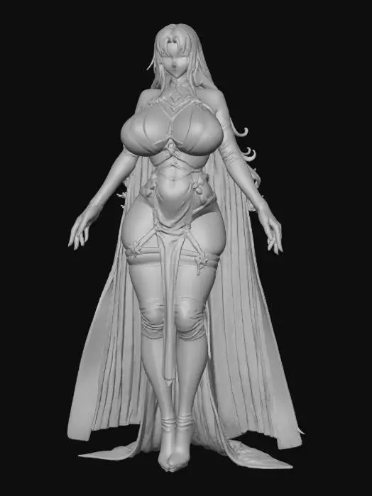 3D model for Dark Enchantress