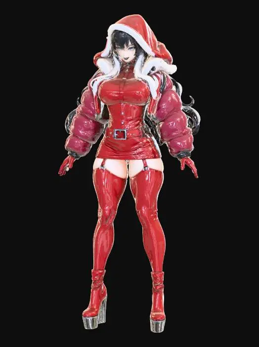 3D model for Christmas Fashion, #Christmas2025#