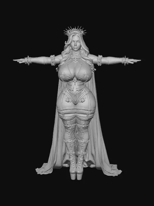 3D model for Gothic Santa's Helper, #Christmas2025#