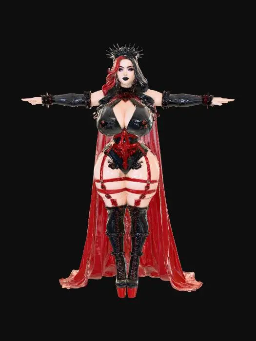 3D model for Gothic Santa's Helper, #Christmas2025#