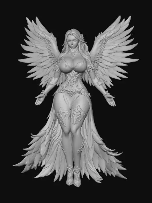 3D model for Christmas Snow Angel , #Christmas2025#