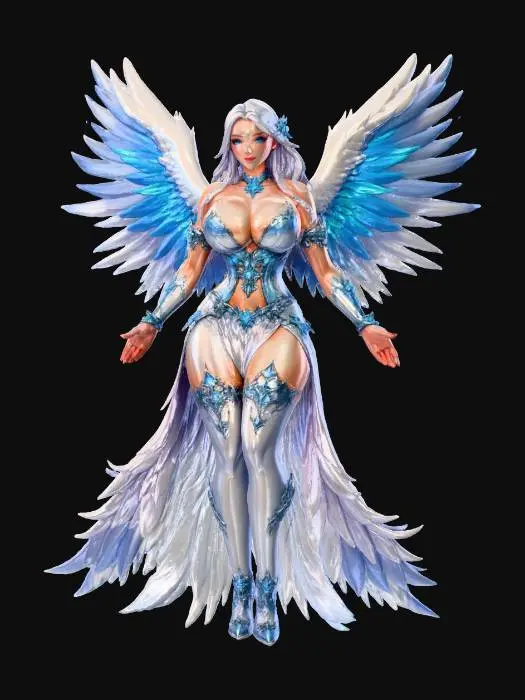 3D model for Christmas Snow Angel , #Christmas2025#