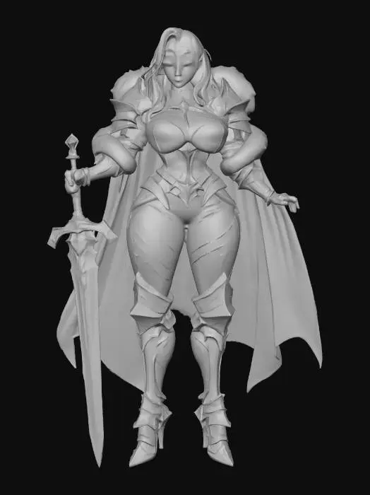 3D model for Christmas Knight, #Christmas2025#