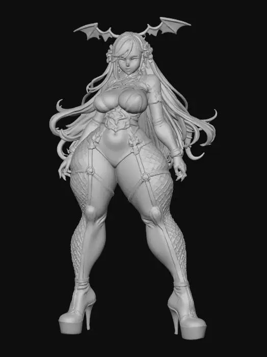 3D model for Enchanting Sorceress