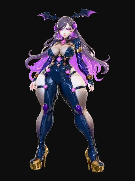 3D model for Enchanting Sorceress