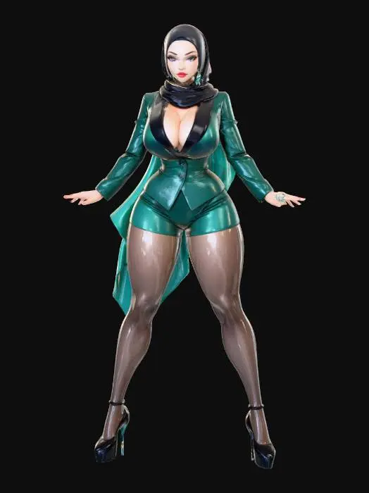 3D model for Empowered CEO Elegance