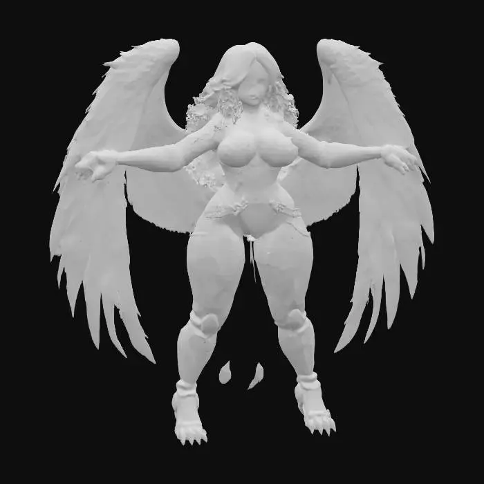 3D model for Harpy Queen 