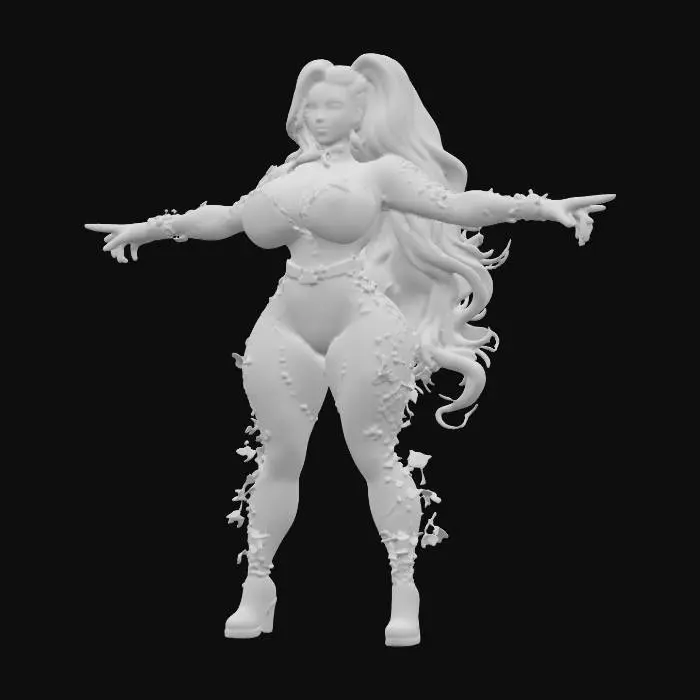 3D model for Poison Ivy