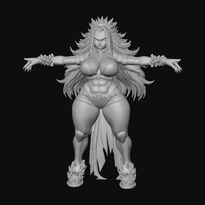3D model for Evil Tsunade, #villain#