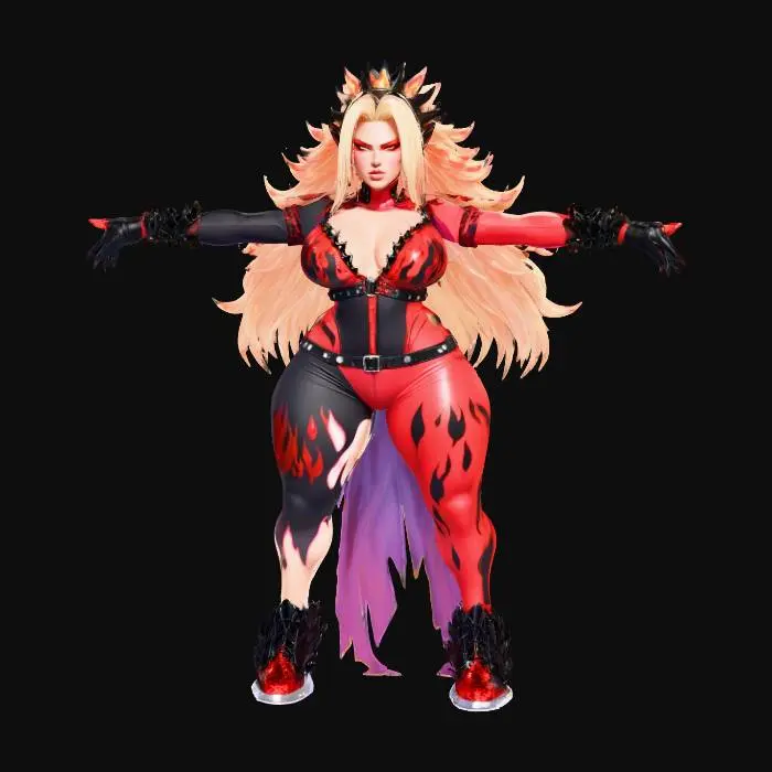 3D model for Evil Tsunade, #villain#