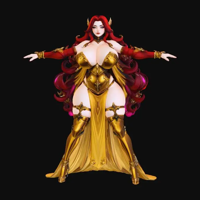 3D model for Golden Empress