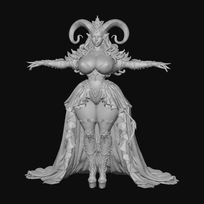 3D model for Harvest Demon , #Thanksgiving#