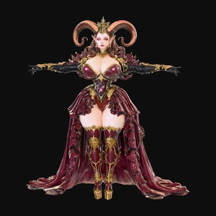 3D model for Harvest Demon , #Thanksgiving#