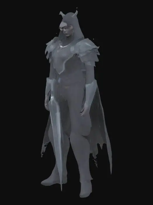 3D model for Lorde [from black souls 2]
