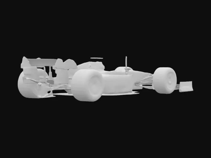 3D model for Ferrari F1 Sketch