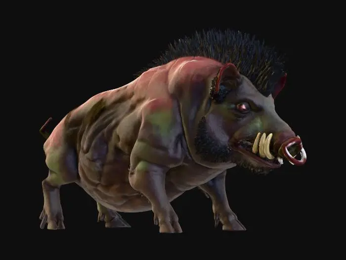 3D model for Colossal radBoar alpha
