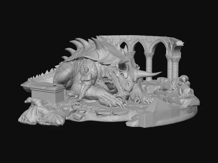 3D model for Guardian of the Ruins