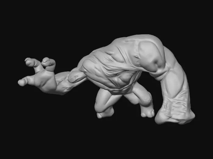 3D model for Creature of the Deep