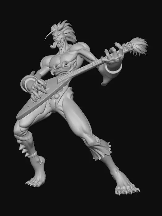 3D model for lord raptor