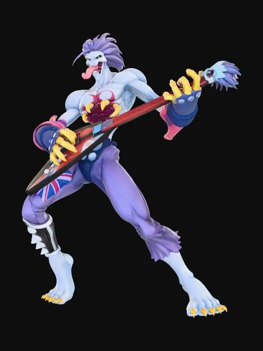 3D model for lord raptor