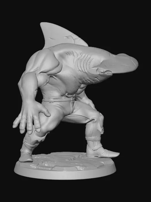 3D model for hammerhead