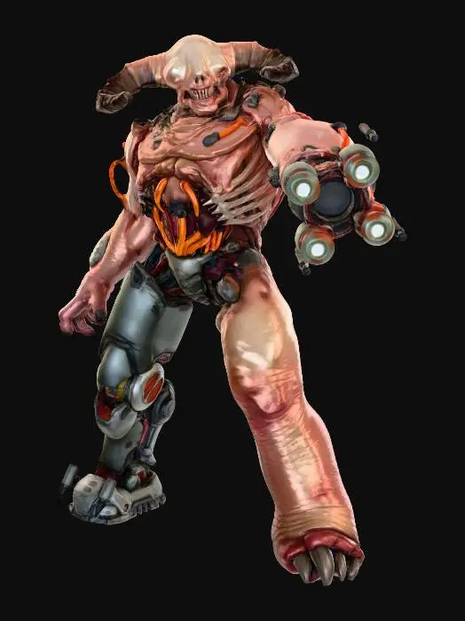 3D model for Cyberdemon Unleashed