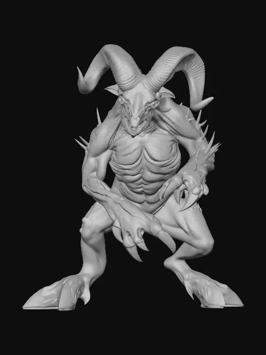 3D model for sheepSquatch