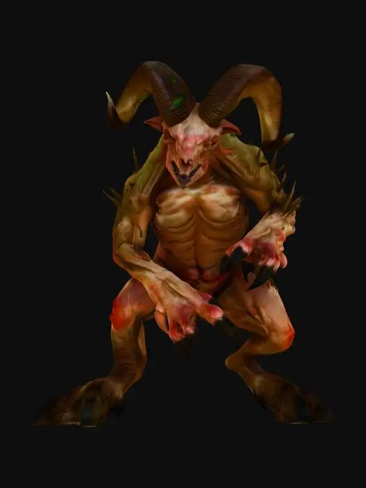 3D model for sheepSquatch