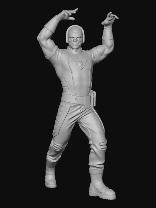 3D model for Superhero Sentinel