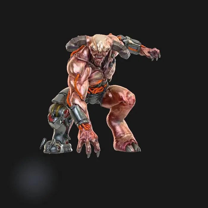 3D model for Cyberdemon Unleashed
