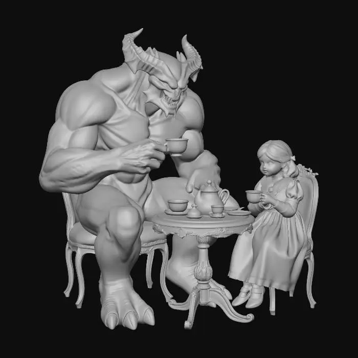3D model for Unexpected Tea Time