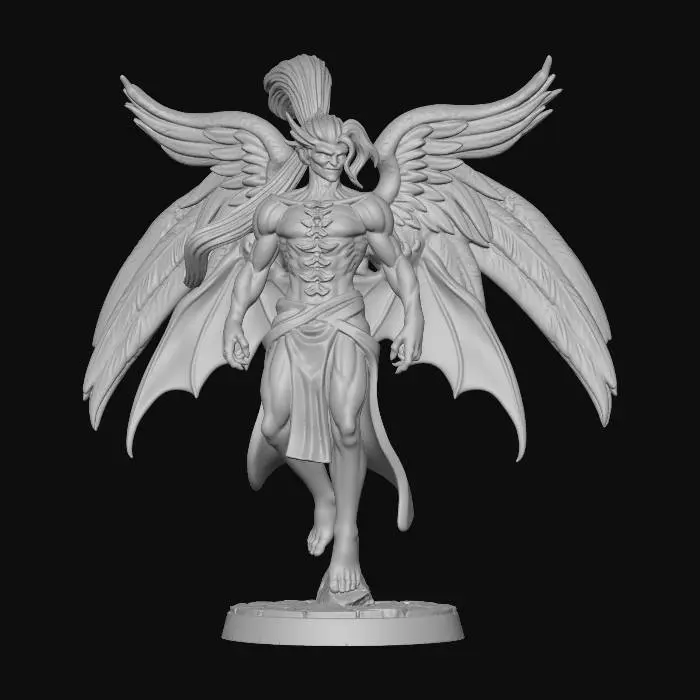 3D model for Icebound Seraph