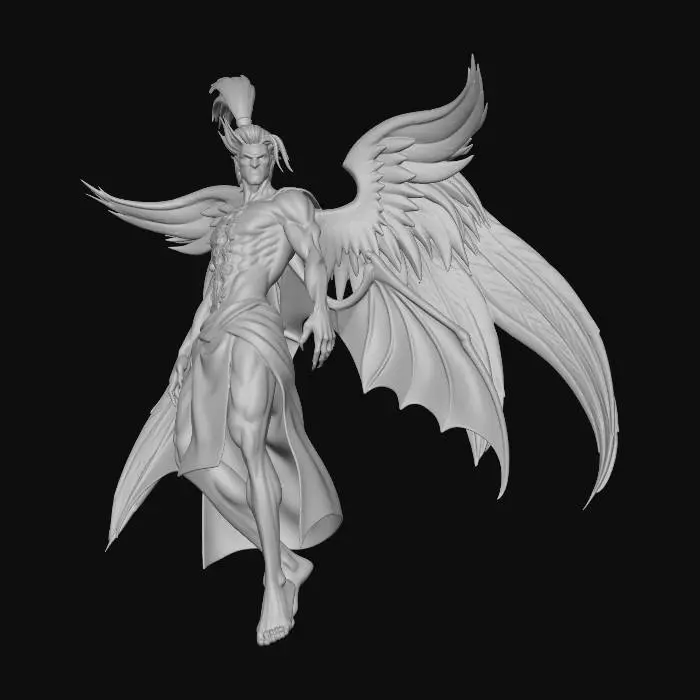 3D model for Violet Seraph