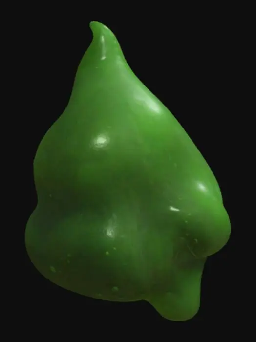 3D model for Slime Model Description:
Shape: The slime would be a simple, blob-like shape. Imagine a sphere that's been slightly squished from the top and bottom to give it a more organic, blobby appearance.
Texture: The surface would be smooth but with some subtle texture to suggest a gooey, liquid consistency:
 