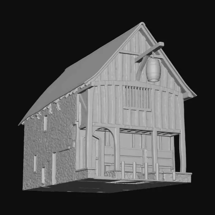 3D model for Tudor Tavern House