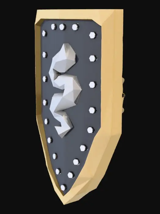 3D model for Serpent Shield