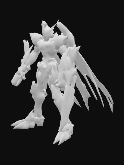 3D model for Mecha Knight