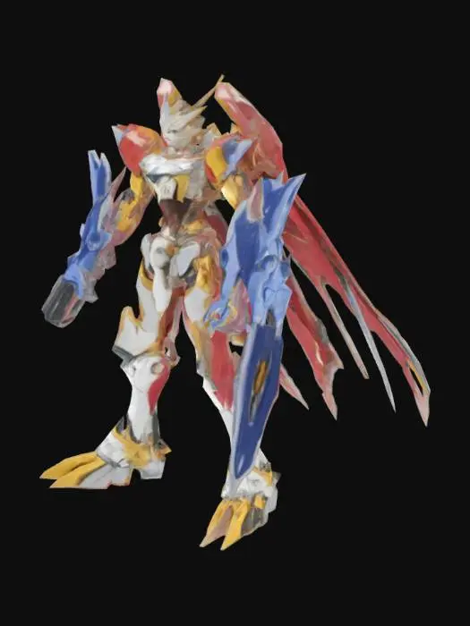 3D model for Mecha Knight