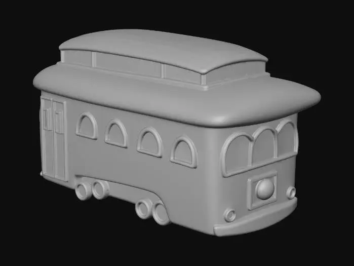3D model for Trolley Sketch