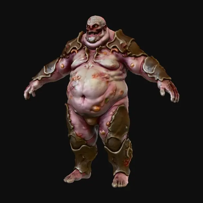 3D model for Gargantuan Abomination