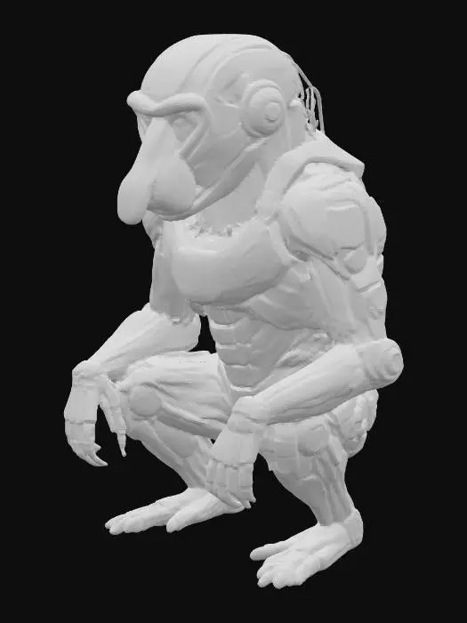 3D model for Cyber Primate