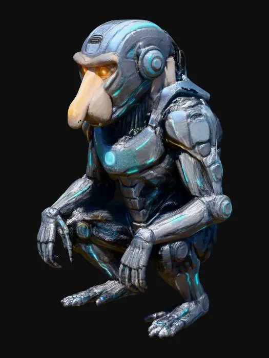 3D model for Cyber Primate
