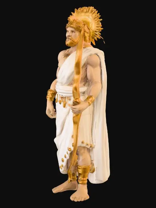 3D model for Full body replica of Greek God Apollo


