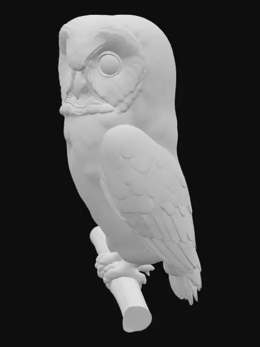 3D model for Owl in the Pines