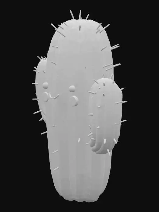 3D model for Happy Cactus